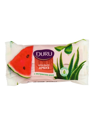 Крем-мыло DURU «Арбуз и экстракт алоэ», 80 г