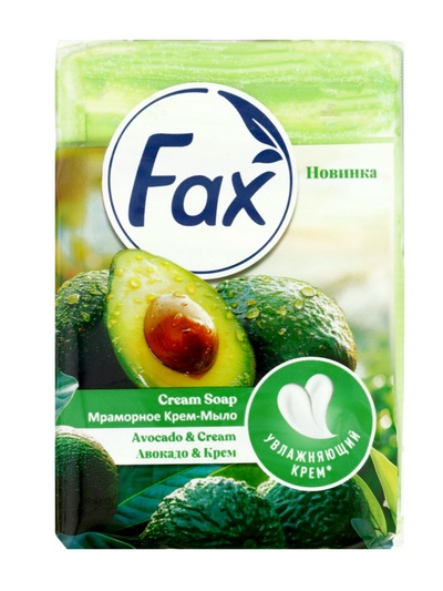 Крем-мыло FAX «Авокадо и крем», 4×70 г