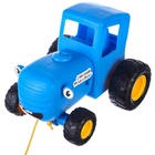 УЦЕНКА СИНИЙ ТРАКТОР Музыкальная игрушка SL-06066 свет - Фото 1