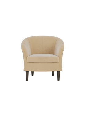Кресло «Оскар», 890×840×890 мм, велюр, цвет луна 05
