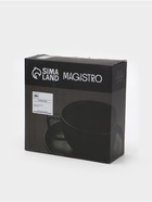 УЦЕНКА Чайная пара Magistro Carbon, чашка 250 мл, блюдце 16.4 см, чёрная - Фото 3