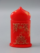 УЦЕНКА Свеча декоративная «Пасхальная свеча с куличиком» 8×15 см, 180 г 11044824