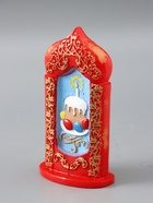 УЦЕНКА Свеча декоративная «Пасхальная свеча с куличиком» 8×15 см, 180 г 11044824