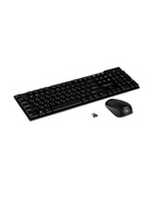 Комплект клавиатура и мышь Smartbuy ONE 400AG, беспроводной, USB, от батареек AA/ААА, чёрный - Фото 1