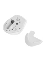 Комплект клавиатура и мышь Smartbuy 233616AG, беспроводной, USB, от батареек 1хAA/2хААА, бело-серебристый - фото 809682318