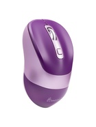 Мышь беспроводная Smartbuy X57 Dual, BT+USB с зарядкой, 4 кнопки, 2000 dpi, 300 мАч, фиолетовая - фото 809682338