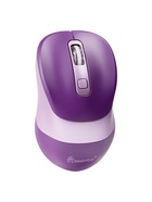 Мышь беспроводная Smartbuy X57 Dual, BT+USB с зарядкой, 4 кнопки, 2000 dpi, 300 мАч, фиолетовая - фото 809682340