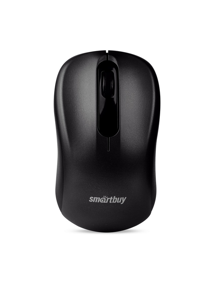 Мышь Smartbuy ONE 378, беспроводная, 3 кнопки, 1600 dpi, USB, 1хАА, черная