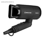 УЦЕНКА Фен BRAYER 3040BR, 1400 Вт, 2 скорости, складная ручка, шнур 1.8 м, чёрный - Фото 4