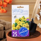 Семена цветов Бархатцы Лимонный джем низкорослые, О, 0.3 г - Фото 3