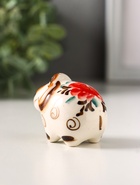 Фигурка фарфор «Боря барашек», 4 см, гжель цветная, МИКС - Фото 6