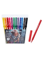 Фломастеры ErichKrause Magic Pet, 12 цветов, в футляре с европодвесом - Фото 8