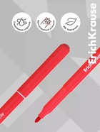Фломастеры ErichKrause Safari Ultra Washable 12 цветов, в футляре с европодвесом 11041433