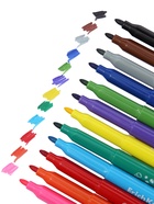 Фломастеры ErichKrause Safari Ultra Washable 12 цветов, в футляре с европодвесом 11041433