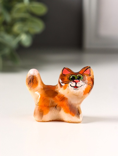 Сувенир Кот Ерёма, 5х4,5см, селенит