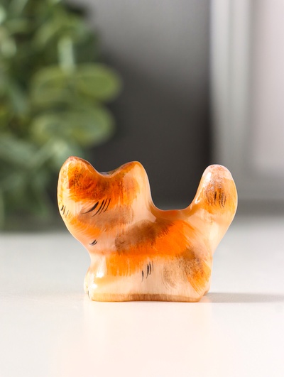 Сувенир Кот Ерёма, 5х4,5см, селенит