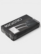УЦЕНКА Набор сковород Magistro Rock Stone. 2 шт: d=22 см. d=26 см, кухонные щипцы,Greblone C3, инд - Фото 4