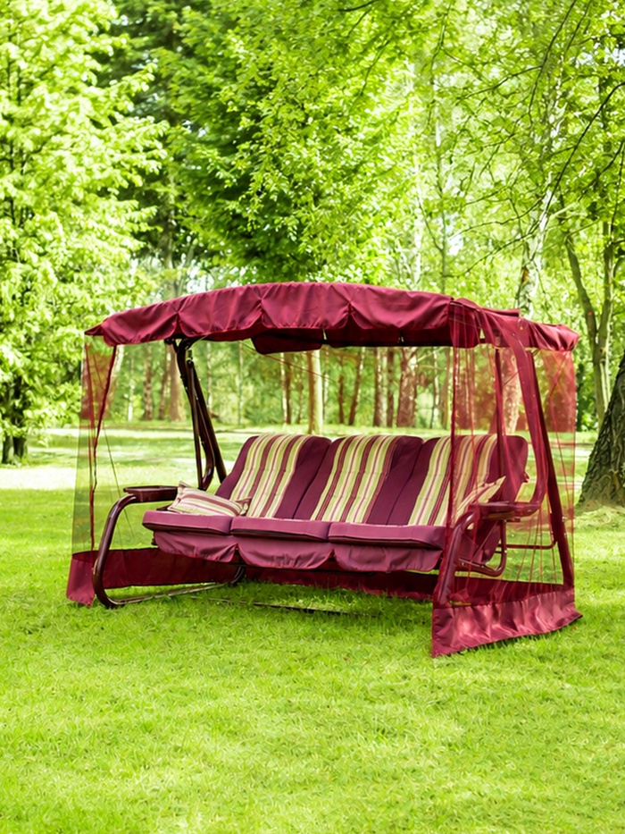 Качели садовые Палермо Премиум Д*Ш*В 2665х1440х1860 кг: 320