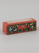 Коробочка для макарун новогодняя «С Новым годом. Щелкунчик», 18×5.5×5.5 см - Фото 2