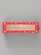 Коробочка для макарун новогодняя «С Новым годом!», 18×5.5×5.5 см - Фото 4