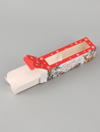 Коробочка для макарун новогодняя «С Новым годом!», 18×5.5×5.5 см - Фото 6