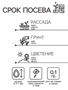 Семена цветов Незабудка "Альпийская смесь", Мн, 0,1 г - Фото 2