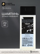 Шампунь для волос «Ледяной удар», 250 мл, Чистое счастье - Фото 1