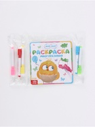 Многоразовая раскраска, 12 стр., 16х16 см, Цып-Цып 10943666