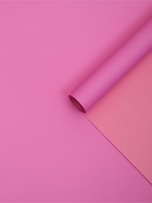 Плёнка для цветов двухцветная, розовый, 50 см × 10 м ±5%, пастельная серия - Фото 2