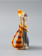 УЦЕНКА Сувенир полистоун обнимашки «Кот и кошка - полосатики» 16×7.8×5 см - Фото 3