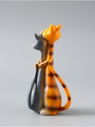 УЦЕНКА Сувенир полистоун обнимашки «Кот и кошка - полосатики» 16×7.8×5 см - Фото 4