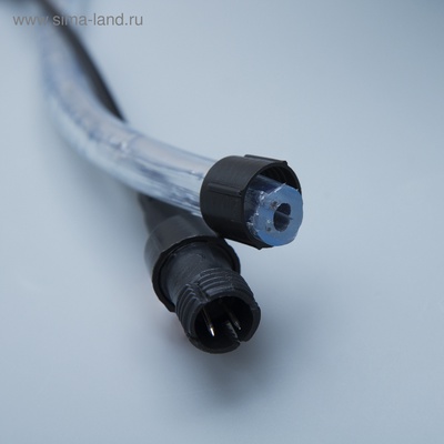 УЦЕНКА Световой шнур Luazon Lighting 13 мм, IP65, 100 м, 36 LED/м, 220 В, 2 Вт, мерцание, свечение тёплое белое