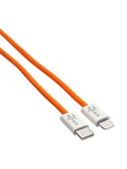 Кабель VIXION PRO VX-06i, Type-C -Lightning, 60 Вт, 3 А, 1 м, оранжевый - Фото 1