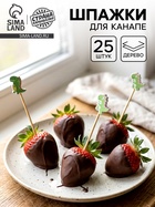 Шпажки для канапе «Динозаврики», 25 шт 10977966