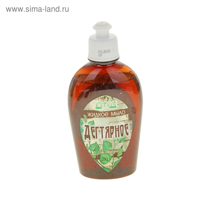 Жидкое мыло Дегтярное 280г - Фото 1