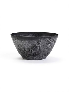 Кашпо для цветов «Микрит», 1.4 л, 21×13×11 см, пластиковое, серое