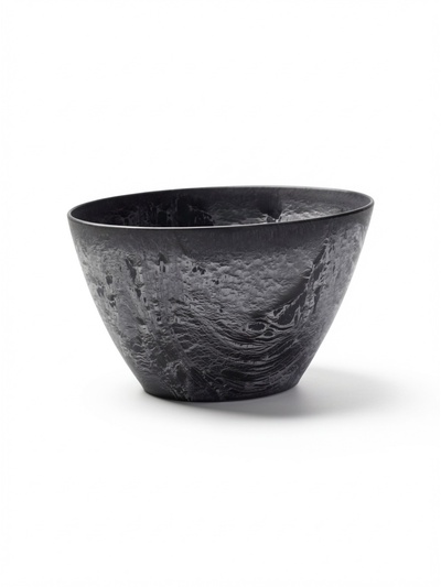 Кашпо для цветов «Микрит», 1.4 л, 21×13×11 см, пластиковое, серое
