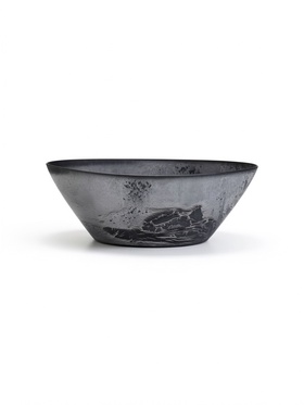 Кашпо для цветов «Микрит», 3.4 л, 35×17×13 см, пластиковое, серое