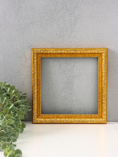 Рама для картин и зеркал Estelle Classic, 20×20 см, пластик, золото