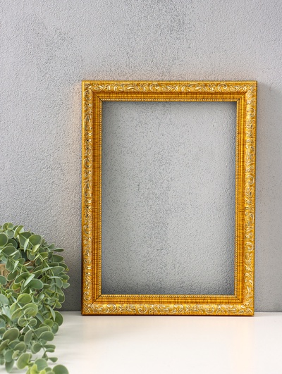 Рама для картин и зеркал Estelle Classic, 21×30 см, пластик, золото