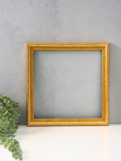 Рама для картин и зеркал Estelle Classic, 30×30 см, пластик, золото