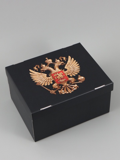 Коробка подарочная самосборная «Патриот», 31×25.5×16 см