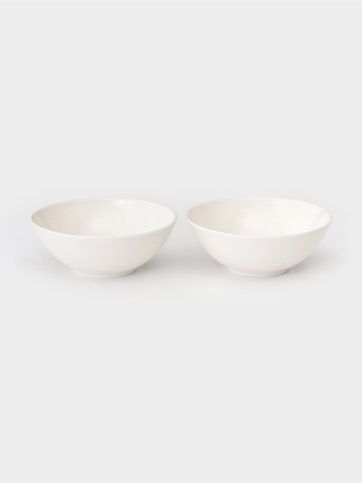 Салатники Тихорецкий фарфор «Премиум», набор 2 шт., 600 мл, d=17 см, белые