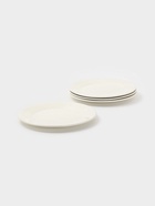 УЦЕНКА Тарелки Доляна White Label, набор 3 шт., d=22.5 см, утолщённый край, фарфор, белые - Фото 4
