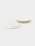 УЦЕНКА Тарелки Доляна White Label, набор 3 шт., d=22.5 см, утолщённый край, фарфор, белые - Фото 5