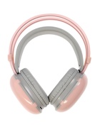 УЦЕНКА Наушники полноразмерные Mybit W-33, RGB подсветка, BT5.3, 800 мАч, Type-C, розовые - Фото 8