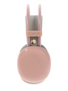 УЦЕНКА Наушники полноразмерные Mybit W-33, RGB подсветка, BT5.3, 800 мАч, Type-C, розовые - Фото 9