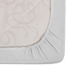 Простыня на резинке "Лайф Стайл" Снег, размер 160х200+20 см - Фото 2