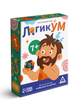 Настольная игра «логикУМ», 80 карт, 7+