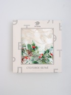 УЦЕНКА Скатерть Этель Christmas wreath d=220см +/-3см с ВГМО, 100%хл, саржа 190гр/м2 - Фото 2